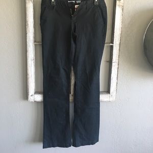 Black bootcut pants